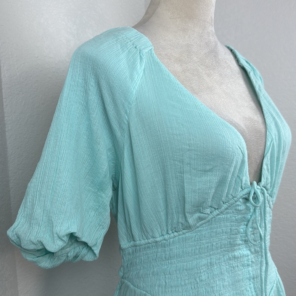 Free People Perfect Day Mini in Clear Skies Size Large NWT - Picture 10 of 15